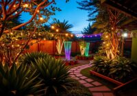 Pomysły na oświetlenie ogrodu: dekoracje, technologia i aranżacje