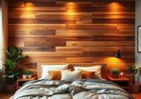 Jak zaplanować i stworzyć drewnianą ścianę w sypialni