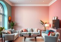 Modne kolory ścian do salonu na 2025 rok: styl i osobowość