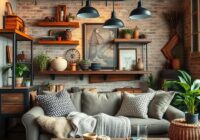 Inspiracje do wyboru akcesoriów meblowych: styl rustykalny i industrialny