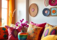 Akcent kolorystyczny w dodatkach: jak wyważyć barwy, by odświeżyć i spersonalizować wnętrze