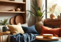 Paleta kolorów a materiały we wnętrzu: jak łączyć barwy z drewnem, metalem i tkaninami dla harmonii przestrzeni